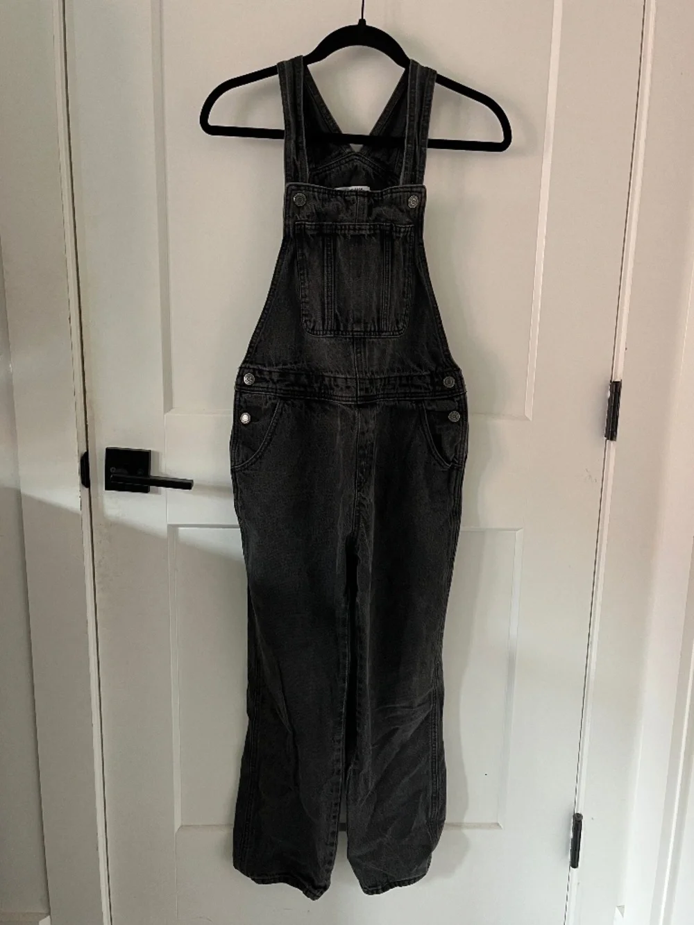 Girls Old Navy Black Overalls